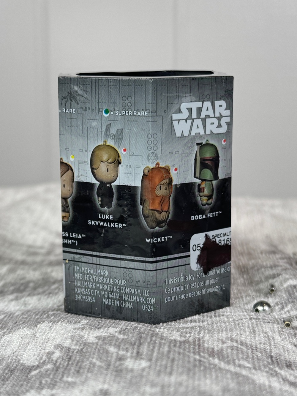 NEW Disney Star Wars Mystery Christmas Ornament
